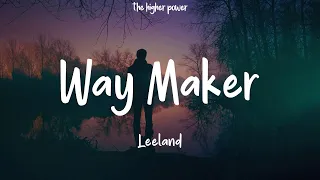 Download Leeland - Way Maker (Lyrics) MP3