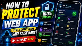 How to Protect Web App How to Secure HTML Source Code Full Security Tutorial 2026 Hopweb