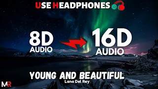 Download Lana Del Rey - Young and Beautiful [16D AUDIO | NOT 8D] 🎧 MP3