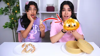 تحدي السكوشي 🥟 طلعلنا دامبلينق عملاق نادر !!! شفا
