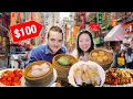 MOUTHWATERING NYC Chinatown Food Crawl 100 Budget