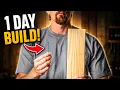 I Built a 1000 Outdoor Bench for 40
