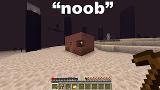 Can A Noob Beat Hardcore Minecraft?