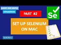 Selenium Webdriver setup with JAVA on MAC