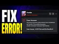 How to Fix Fortnite Error Code is-Eo - Tesk