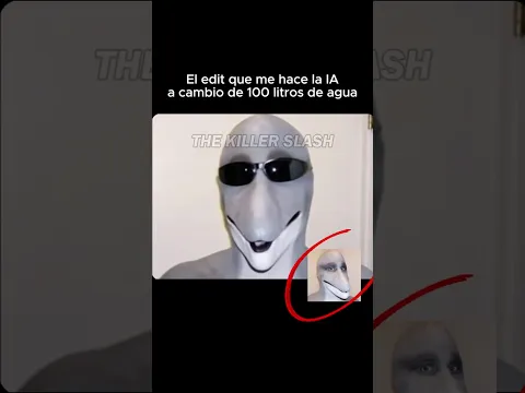 Este EDIT costo 100 Litros de Agua 💀#creepypasta #creepy #divertido #ia #dolphin