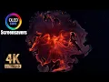 Luminous Glowing Fluid Screensaver - 10 Hours