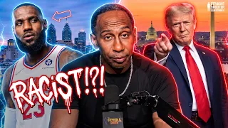 Stephen A Smith NO PLACE FOR IT Stephen A Blasts Trump s Polarizing Attack On LeBron