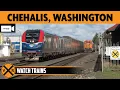 Chehalis Washington USA LIVE Train Camera Fixed View - North
