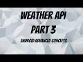 Using Accuweather API Build a Weather App Android Part 3