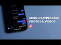 How to Send Disappearing Photos and s on Instagram