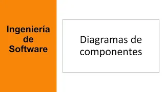 Diagrama de componentes
