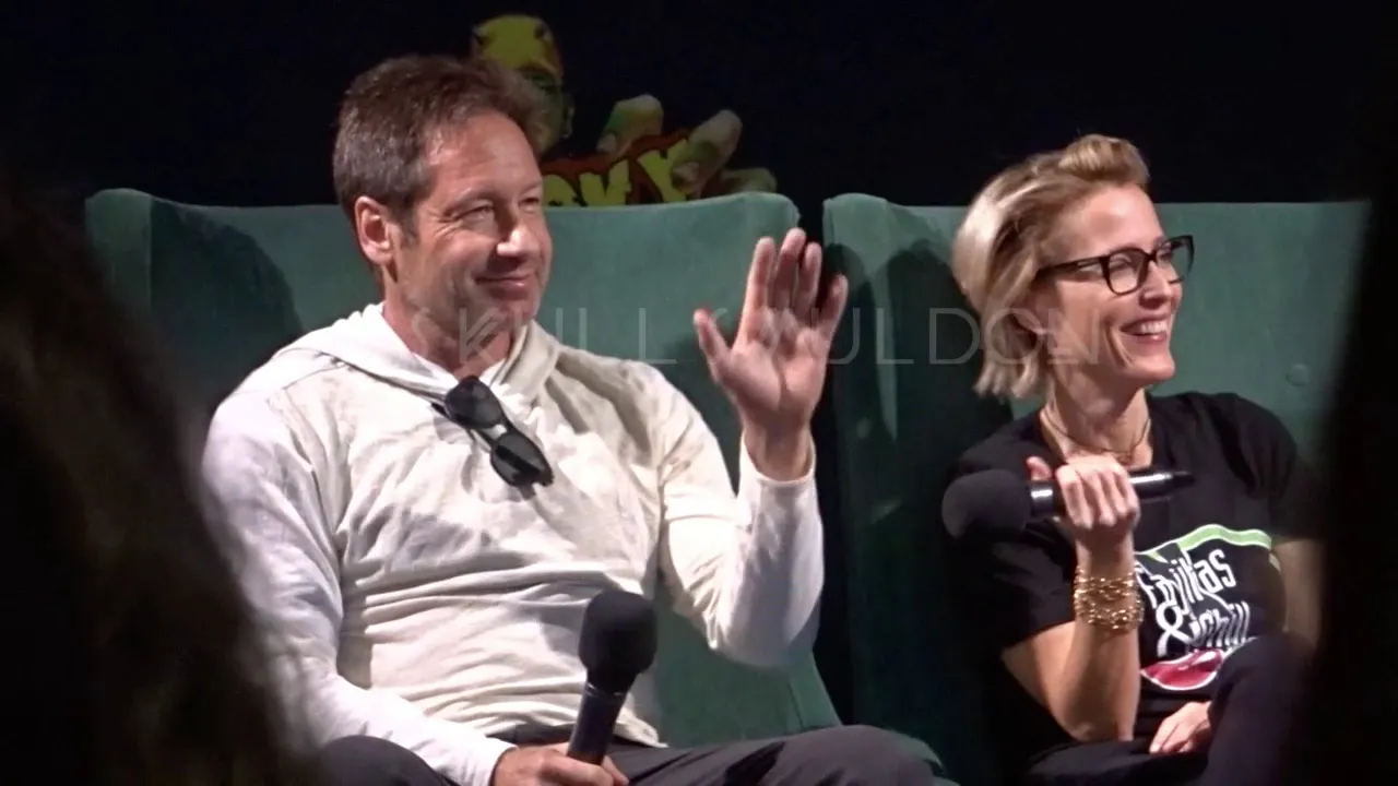 Spooky Empire Convention Orlando- Gillian Anderson & David Duchovny Panel