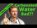 Download Lagu Is CARBONATED WATER Bad? (5 Myths \u0026 1 Truth about Sparkling Water)
