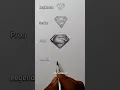 How to draw Superman Logo Easy ArtwithBir - 9