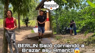 En Pleno Llego El Amant3 De BERLIN Adar La Cara Ella Salio corriendo a Brazarlo