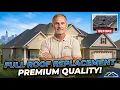 Full Roof Replacement 16 Squares Premium Roofing Done RIGHT roofing contractor