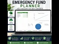 Emergency Fund Planner Excel Build Your Emergency Savings Faster