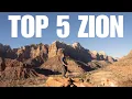 Top 5 Hikes In Zion National Park no permit required 2025