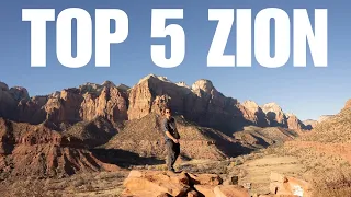 Top 5 Hikes In Zion National Park no permit required 2025