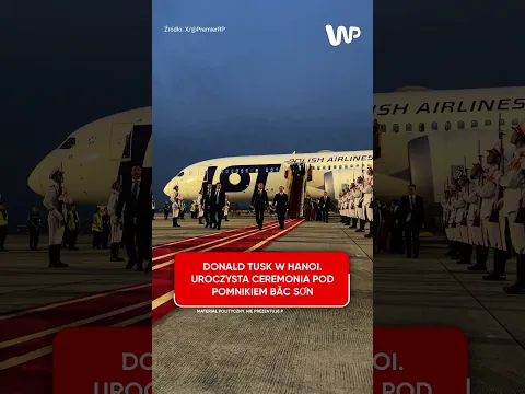 Donald Tusk w Hanoi. Uroczysta ceremonia pod pomnikiem Bắc Sơn