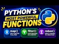 Powerful Built in Function map filter reduce in python