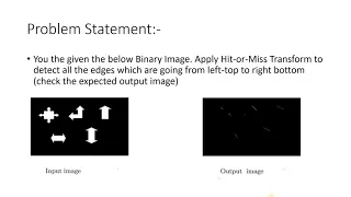 Hit-Or-Miss Transform using Custom Structuring Element Digital Image Processing MATLAB