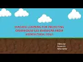 Machine Learning for predicting greenhouse gas emissions from agricultural soils