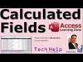 Calculated Fields in Microsoft Access - How to Perform Calculations in Queries Form Footer Totals