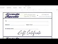 How to make a Gift Certificate with MS Word