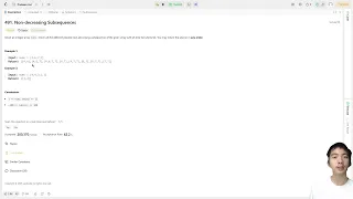 LeetCode 491 Non Decreasing Subsequences Explaining Possible Interview Solutions