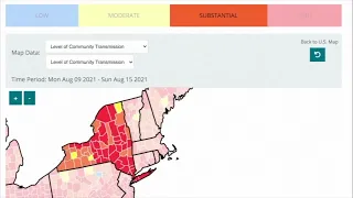 Erie County approaching CDC s High Risk of Community Transmission level