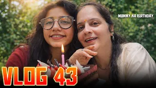 Mom birthday celebrations 🥳🥰| Day 43 of VLOGGING | Kajal Paigwar Vlogs | KAJAL PAIGWAR