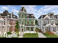 Green White Victorian House Minecraft Tutorial