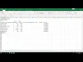 Excel Module 2 Demonstration Part 1