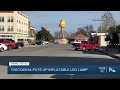 Chickasha puts up inflatable leg lamp