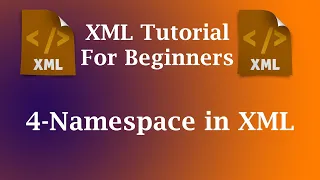 4-Namespace in XML XML Tutorial For Beginners
