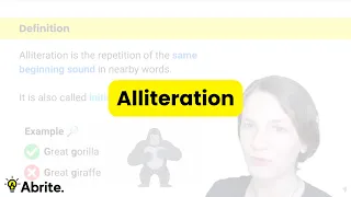 Literary Devices Alliteration