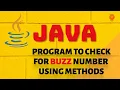 Java Program To Check Whether a number is Buzz number or not Buzz number kya hai Solutionist Tech