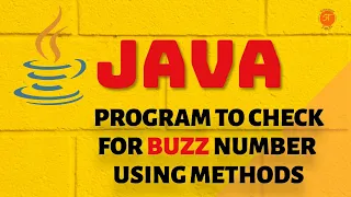 Java Program To Check Whether a number is Buzz number or not Buzz number kya hai Solutionist Tech