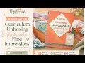 Meadowlark Kindergarten Language Arts Unboxing Flip Through First Impressions