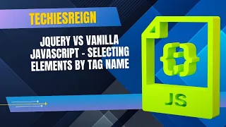 Jquery vs Vanilla JavaScript - Selecting Elements By Tag Name