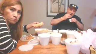 we order food at applebees take out Mukbang