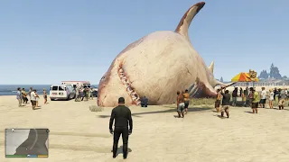 Como Encontrar o MEGA TUBARÃO no GTA 5!