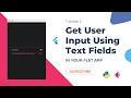 How To Get User Input Using Text Field In Your Flet App Text Fields Tutorial-2