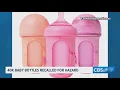 Boon baby bottles recalled over choking hazard risk
