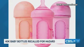 Boon baby bottles recalled over choking hazard risk