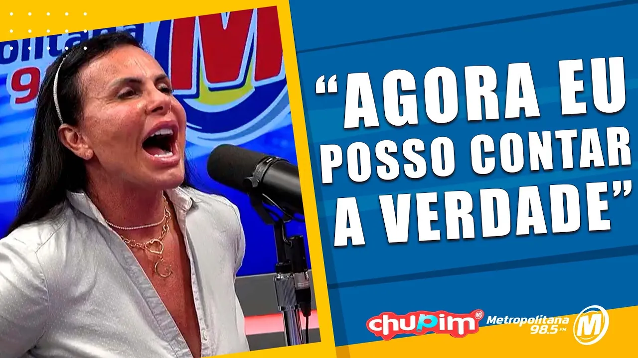 POR QUE GRETCHEN DESISTIU DA "A FAZENDA ?
