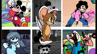 VANISHING V2 But Every Turn A Different Character Sings It FNF COVER Quiero Participar Gofunkcovers 