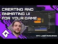 Creating and Animating UI For Your Games GameMaker Coaching